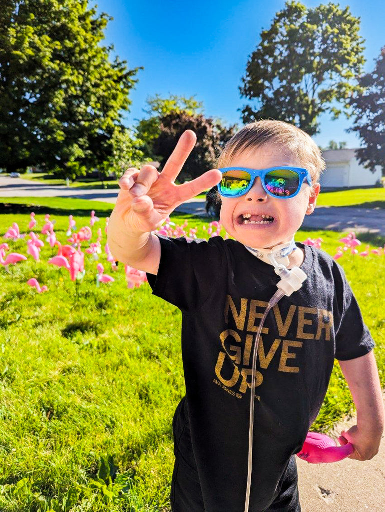 Sponsor A Brave Gown For Nine-Year-Old AJ w/Down Syndrome & Left Heart Syndrome