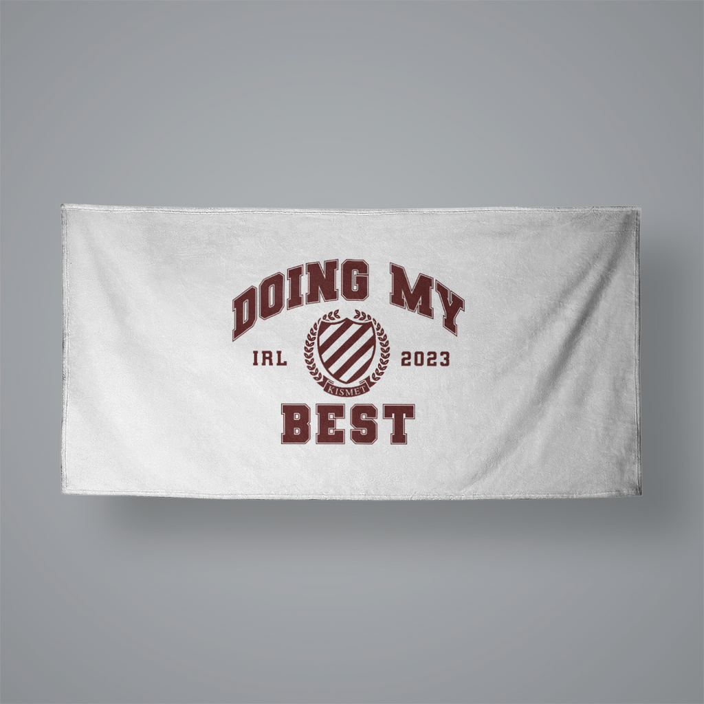 Doing My Best 2023 Tour Beach Towel 