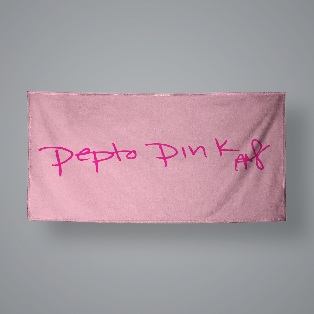 Pepto Pink Beach Towel 