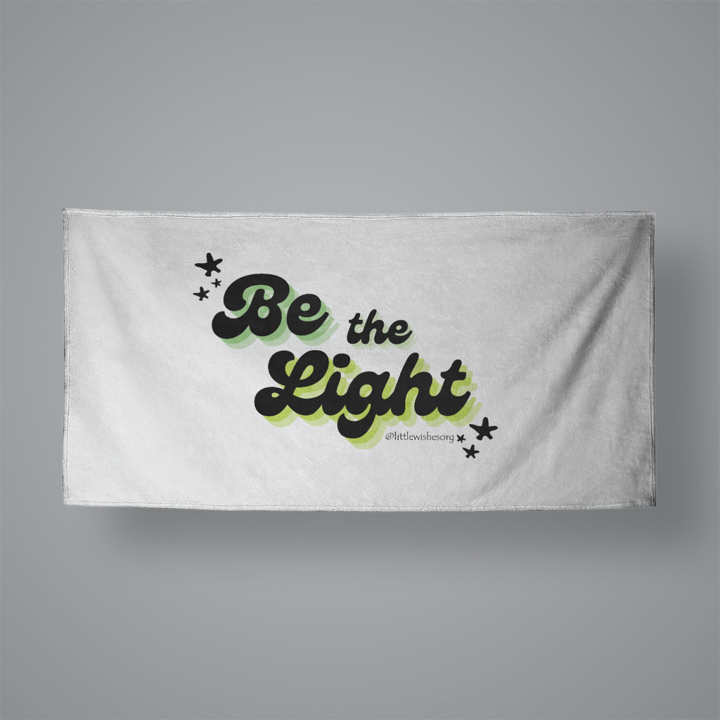 Be the Light Beach Towel 