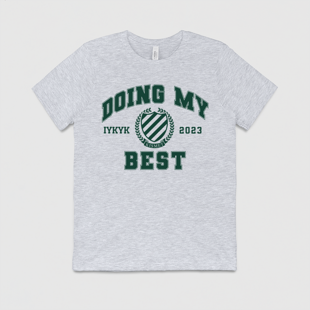 Doing My Best Collegiate  T-shirt