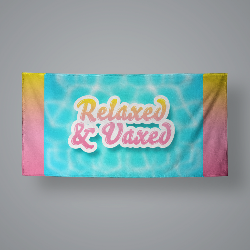 RELAXED & VAXED TOWEL 