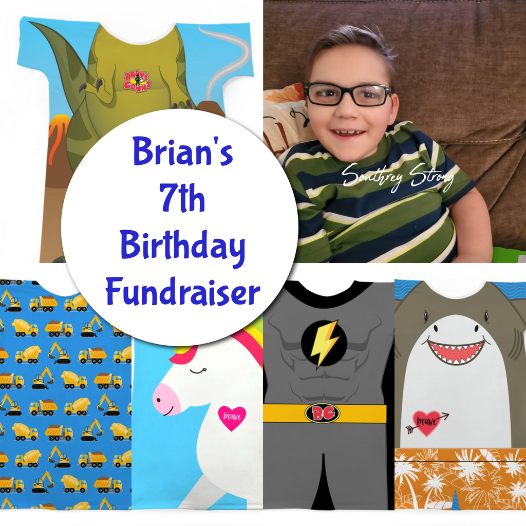 Brian's "7th" Birthday Brave Gowns Drive For CHOP