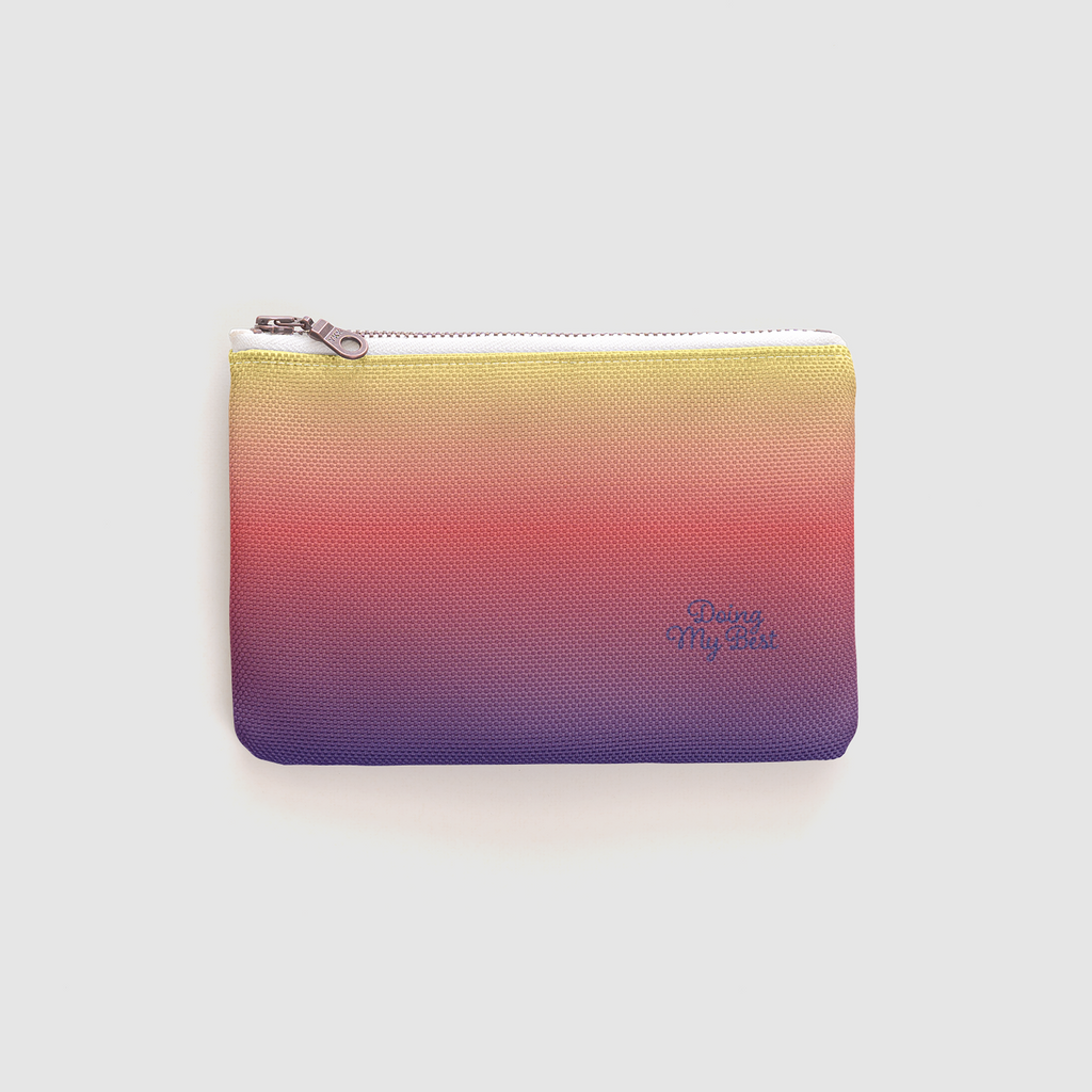 Doing My Best Sunset Pouch