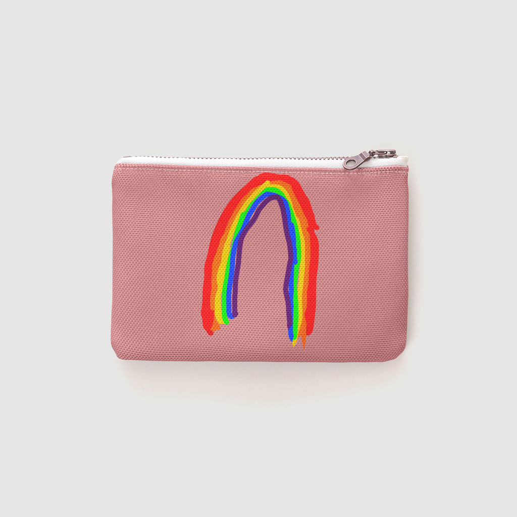 Charlie's Rainbow Zipper Pouch