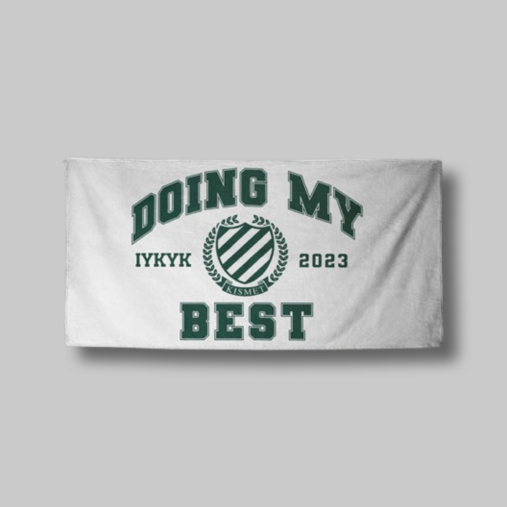 Collegiate Beach Towel-IYKYK