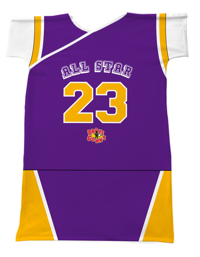 CUSTOM BASKETBALL PURPLE (CHOOSE YOUR COLORS)