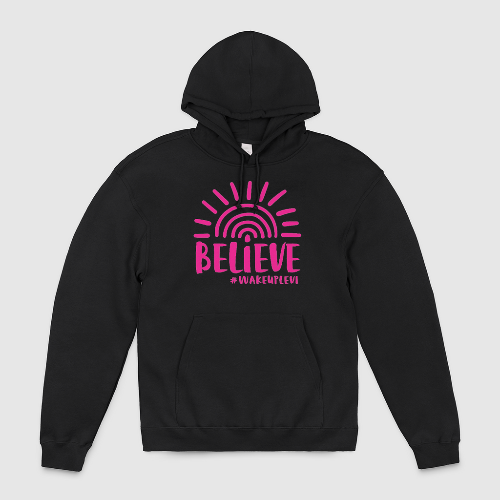 Neon Levi Believe Unisex Hoodie (4 Colors)