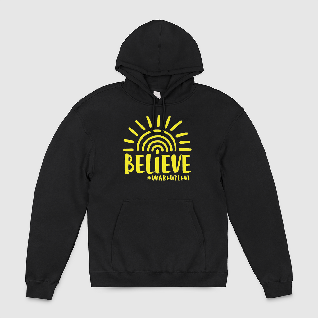 Levi Believe Candle Black Hoodie