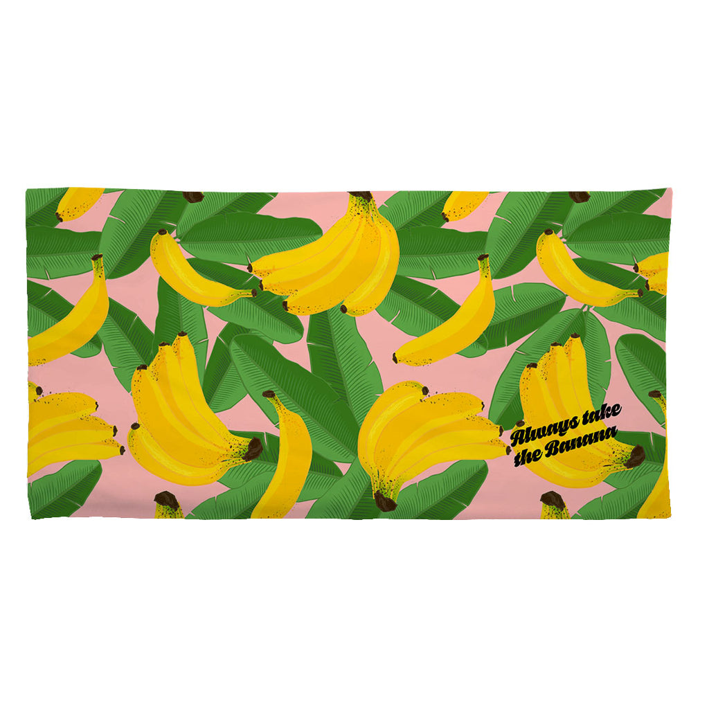 ALWAYS TAKE THE BANANA BEACH TOWEL