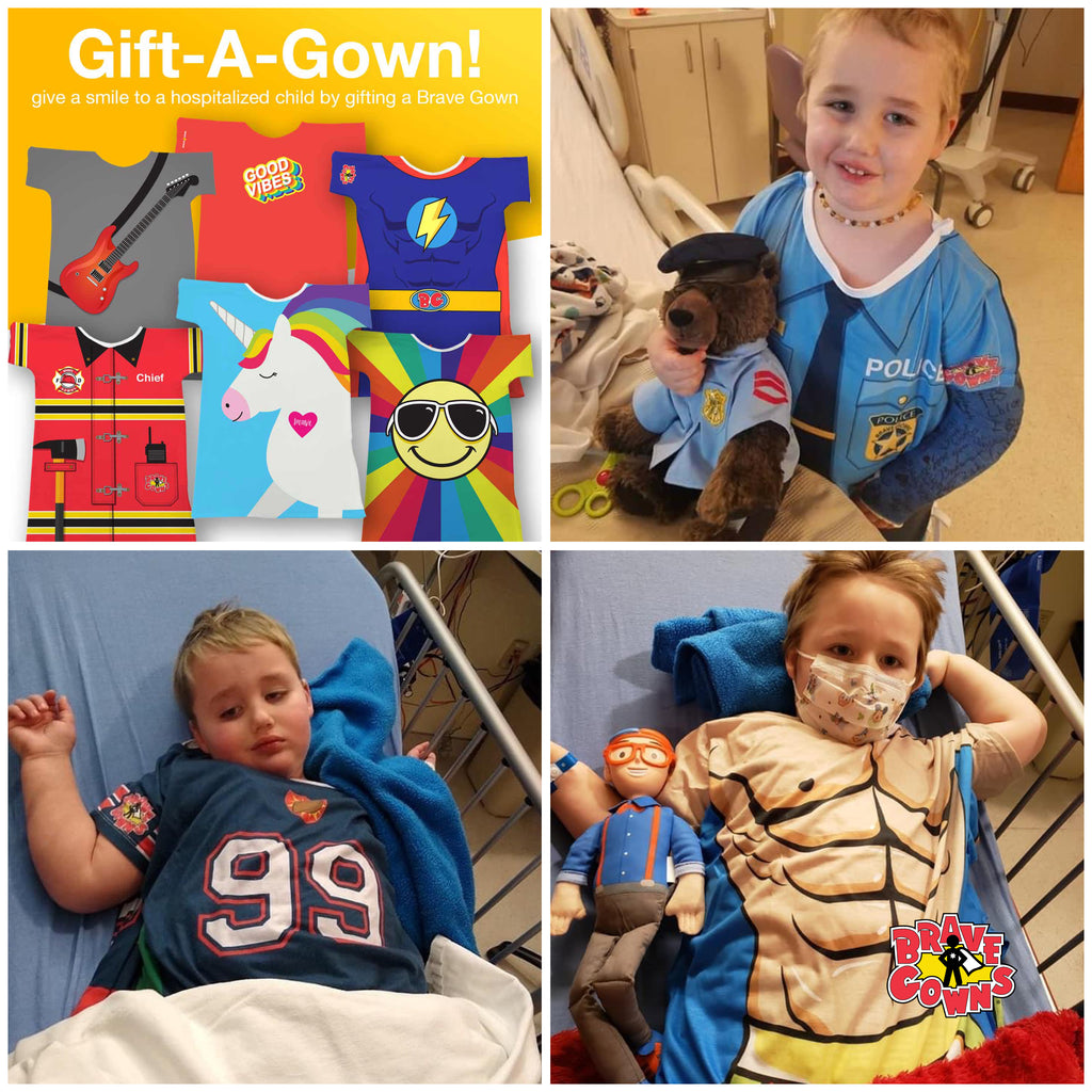 Help Blessings For Bear Spread Brave Gowns During Brain Cancer Awareness Month