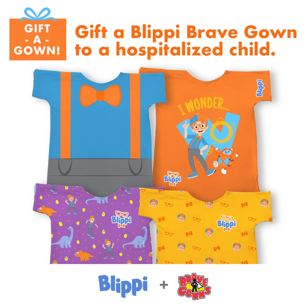 Sponsor a Blippi Brave Gown for a Hospitalized Child
