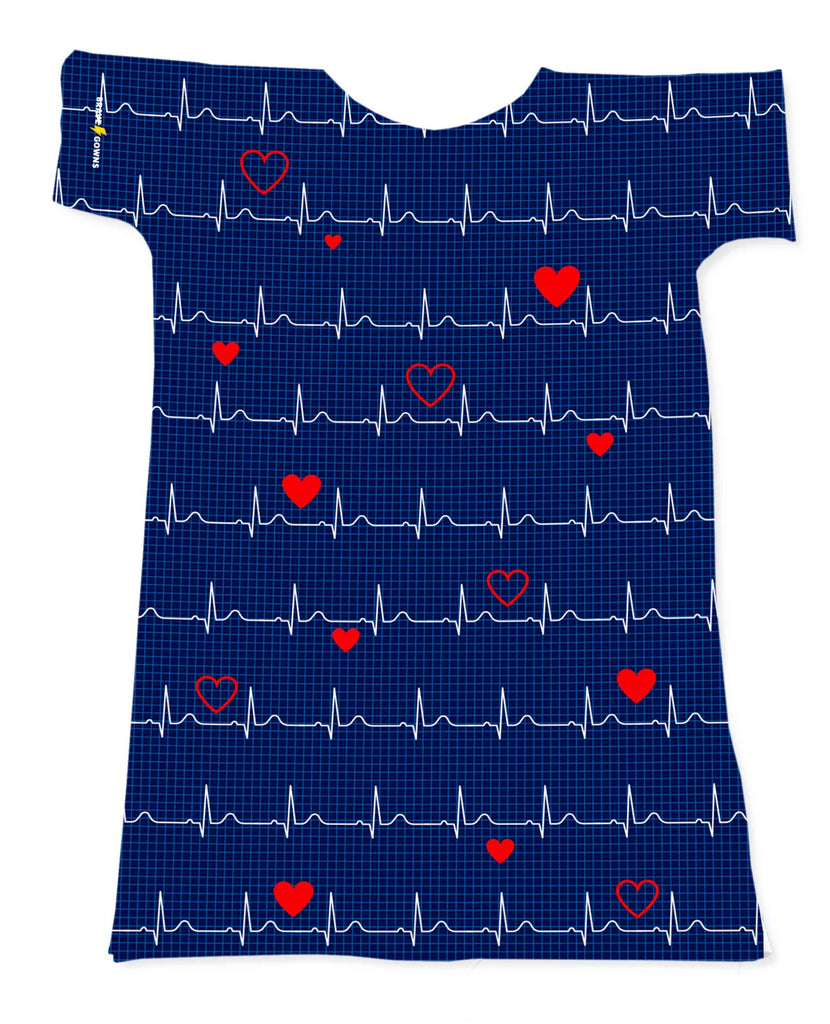 CHD BLUE HEART GOWN