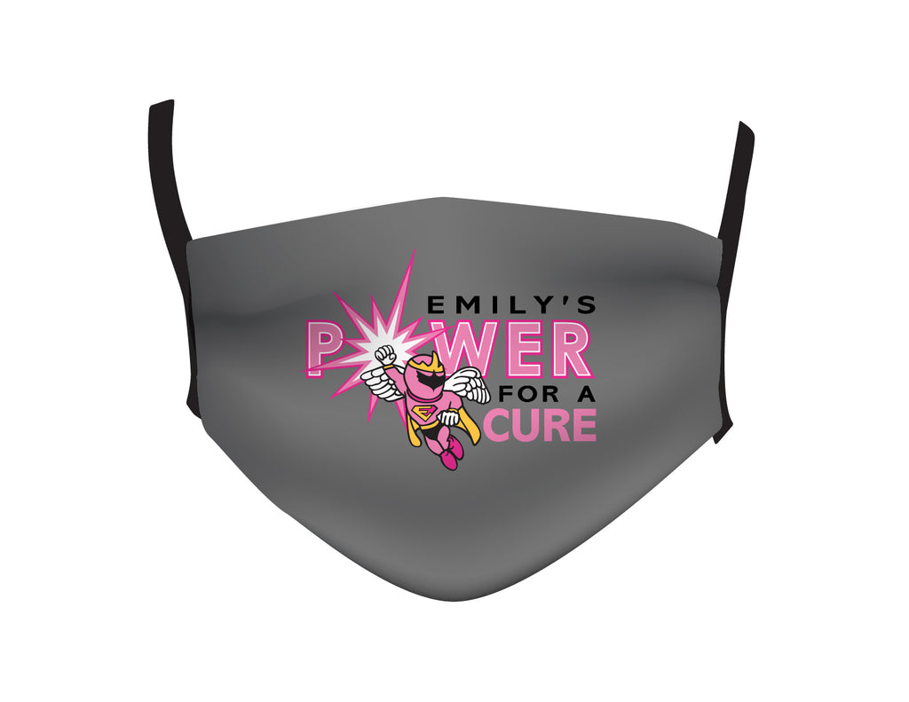 EMILY'S POWER FOR A CURE MASK
