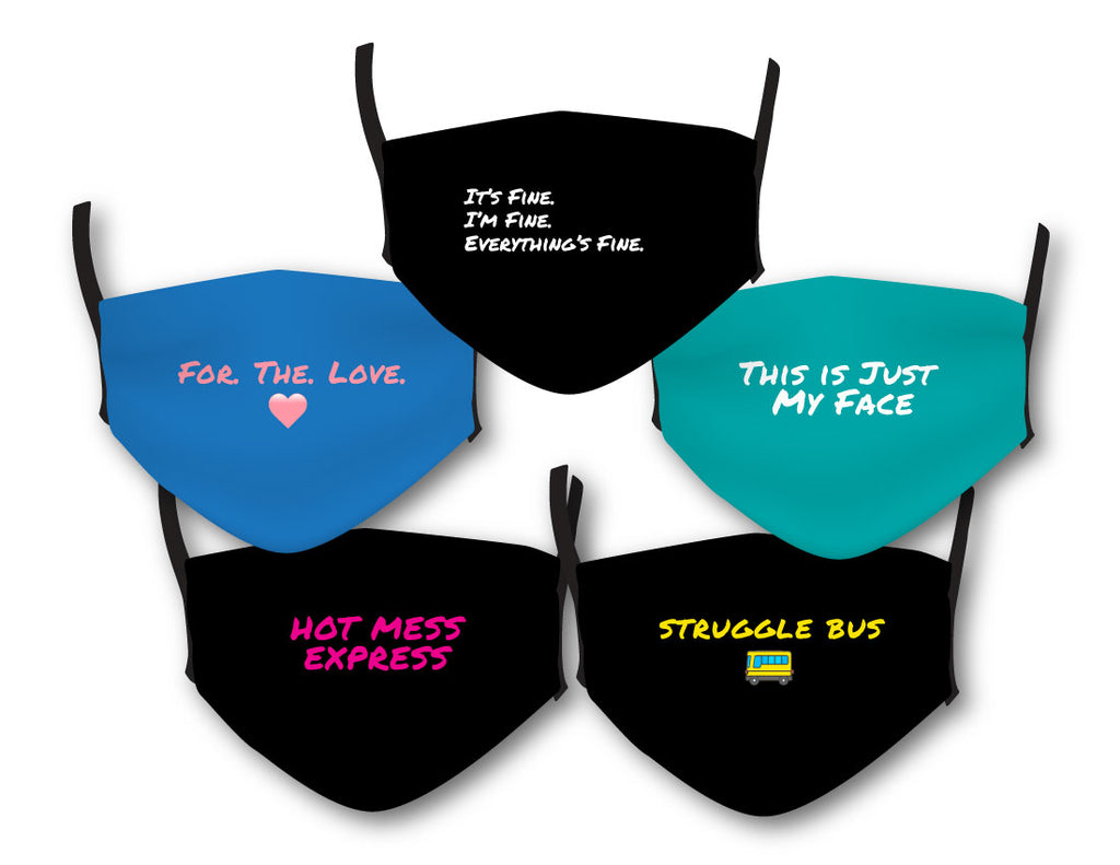 I'M FINE. IT'S FINE. MASKS W/ MEREDITH MASONY
