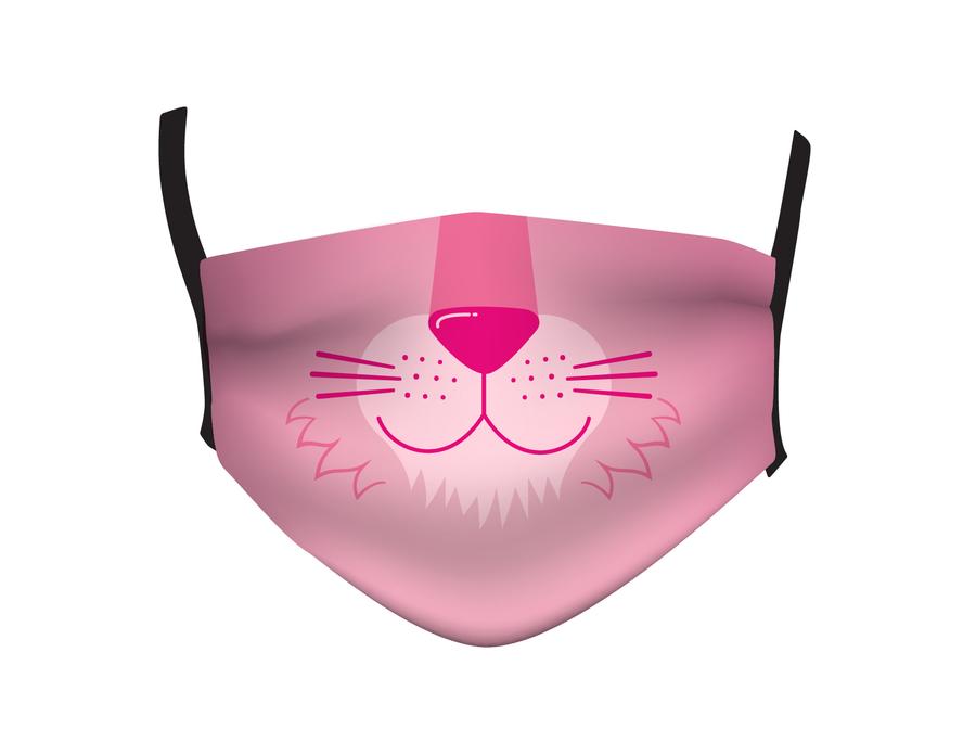 COURAGEOUS PINK LION