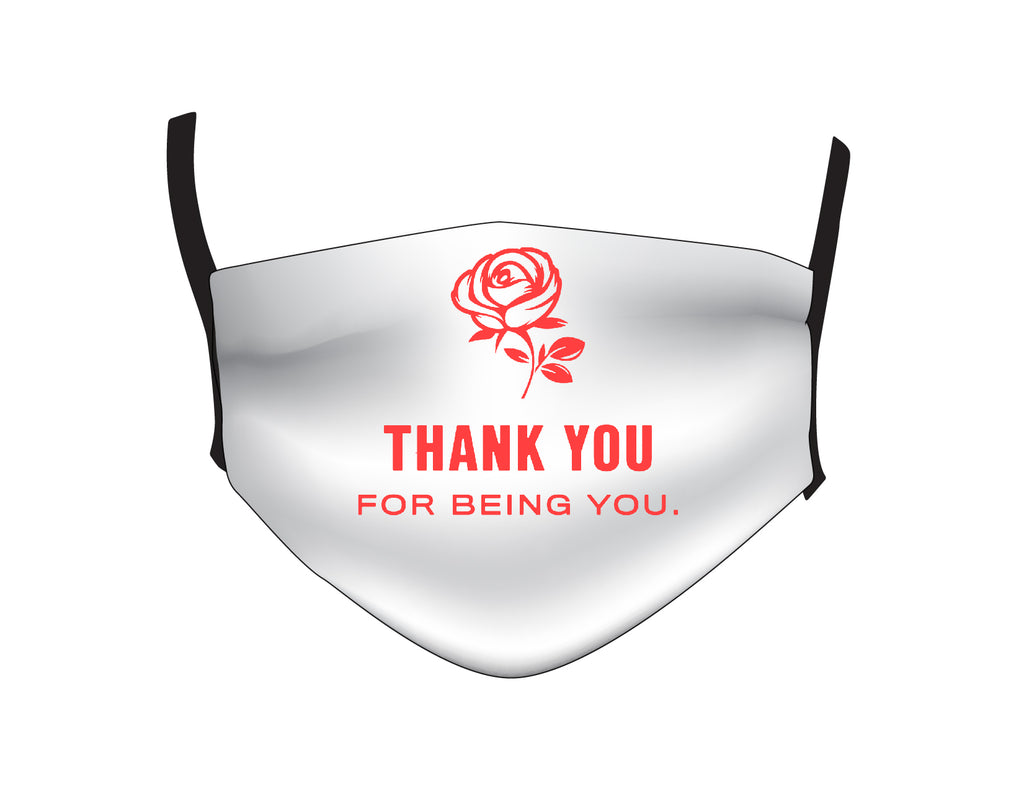THANK YOU FACE MASK w/Lyon Herron