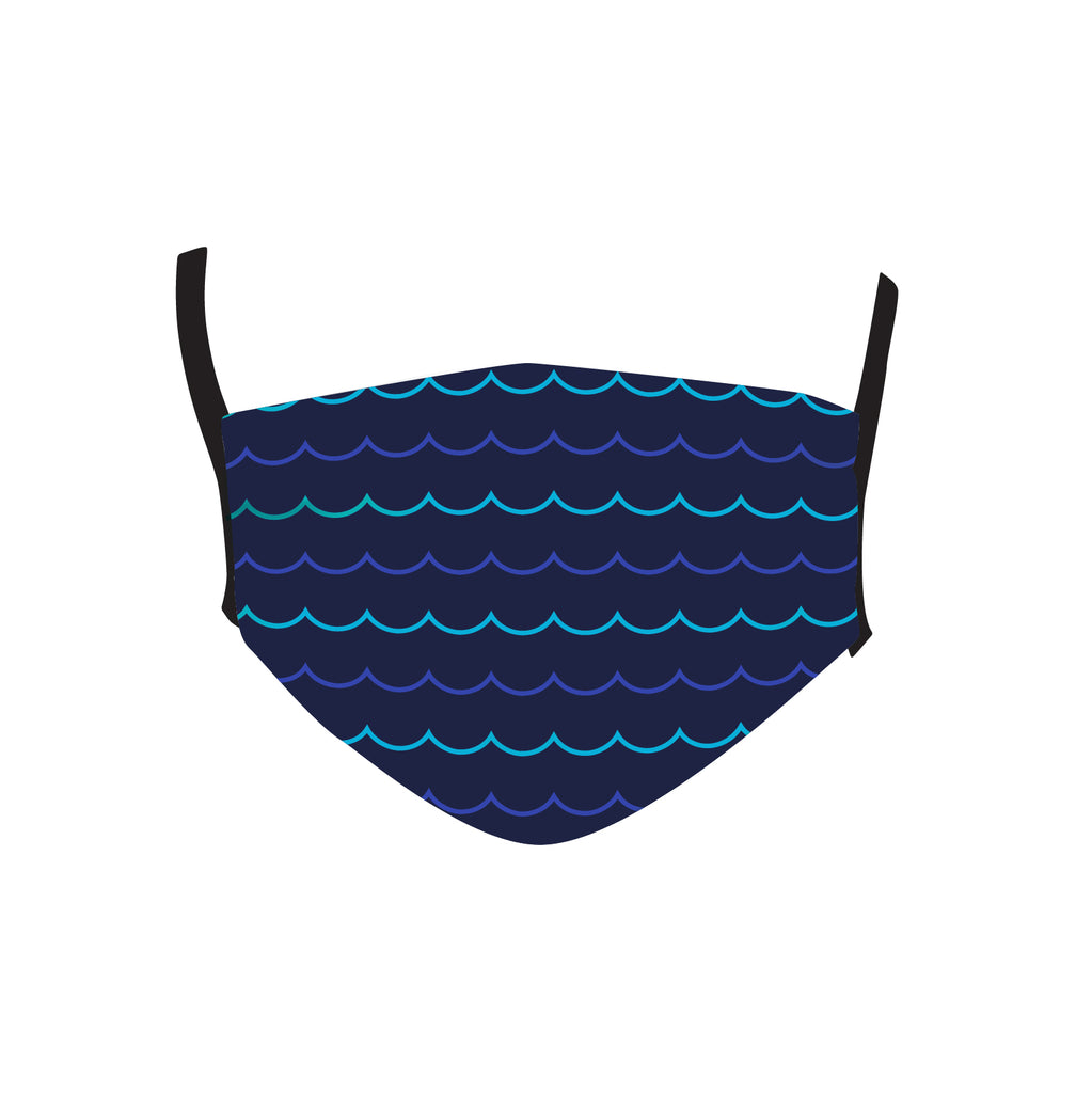 STRIPED WAVES MASK
