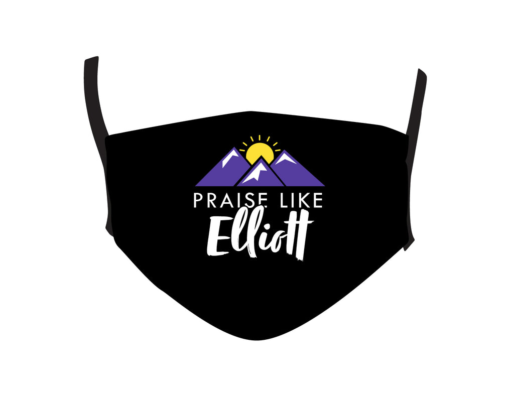 PRAISE LIKE ELLIOTT MASK PURPLE OR BLACK