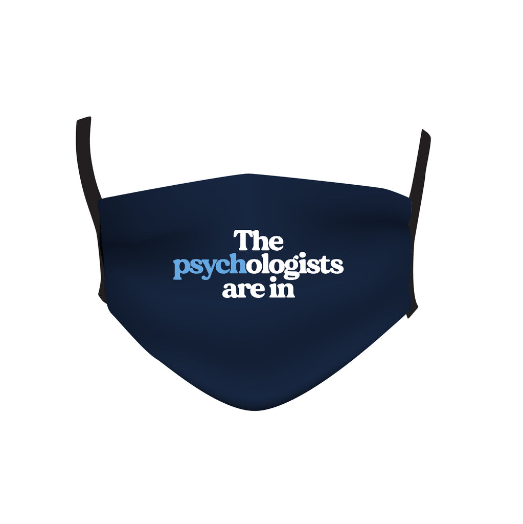 The Psychologists Are In Navy Mask