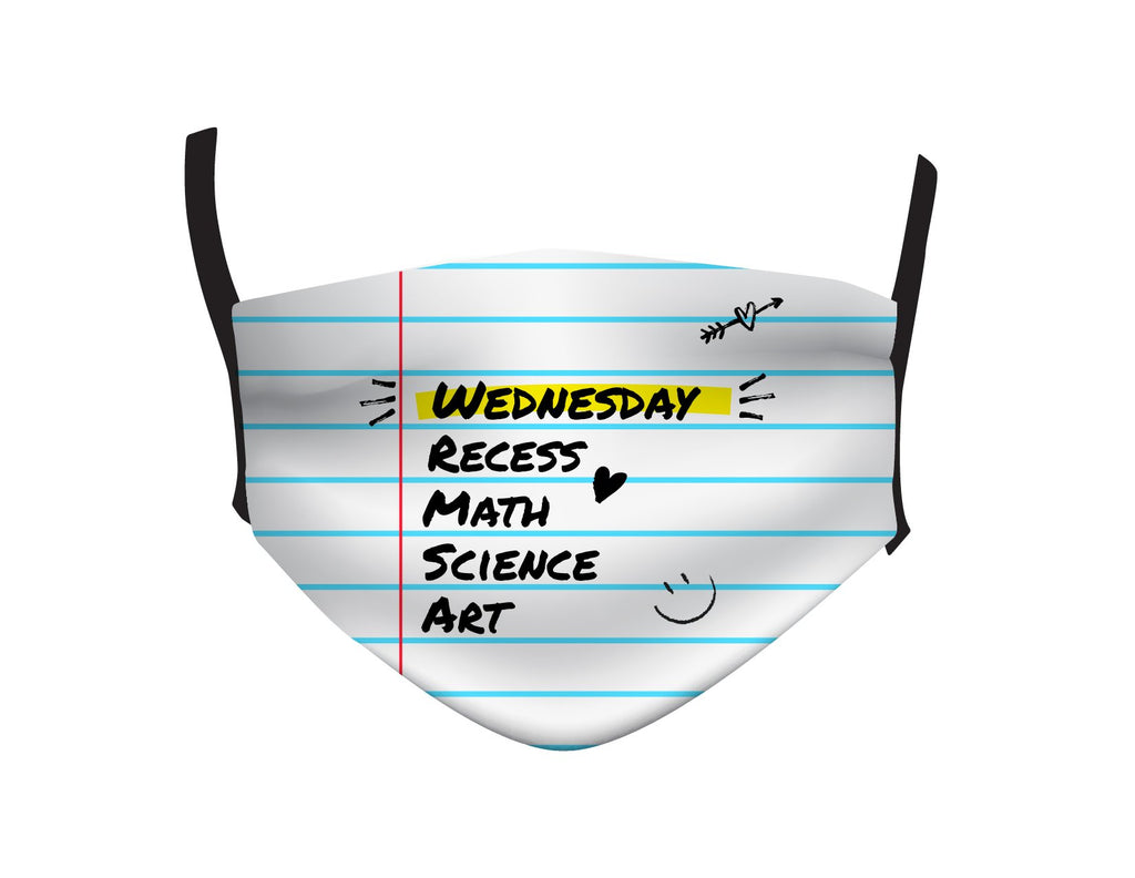 3 LAYER BACK TO SCHOOL MASKS