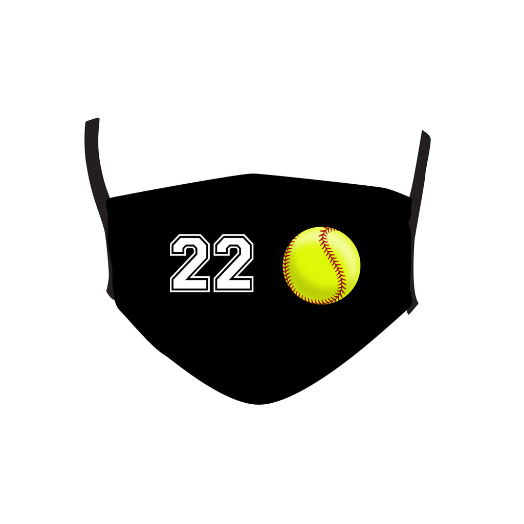 PERSONALIZED SOFTBALL MASKS