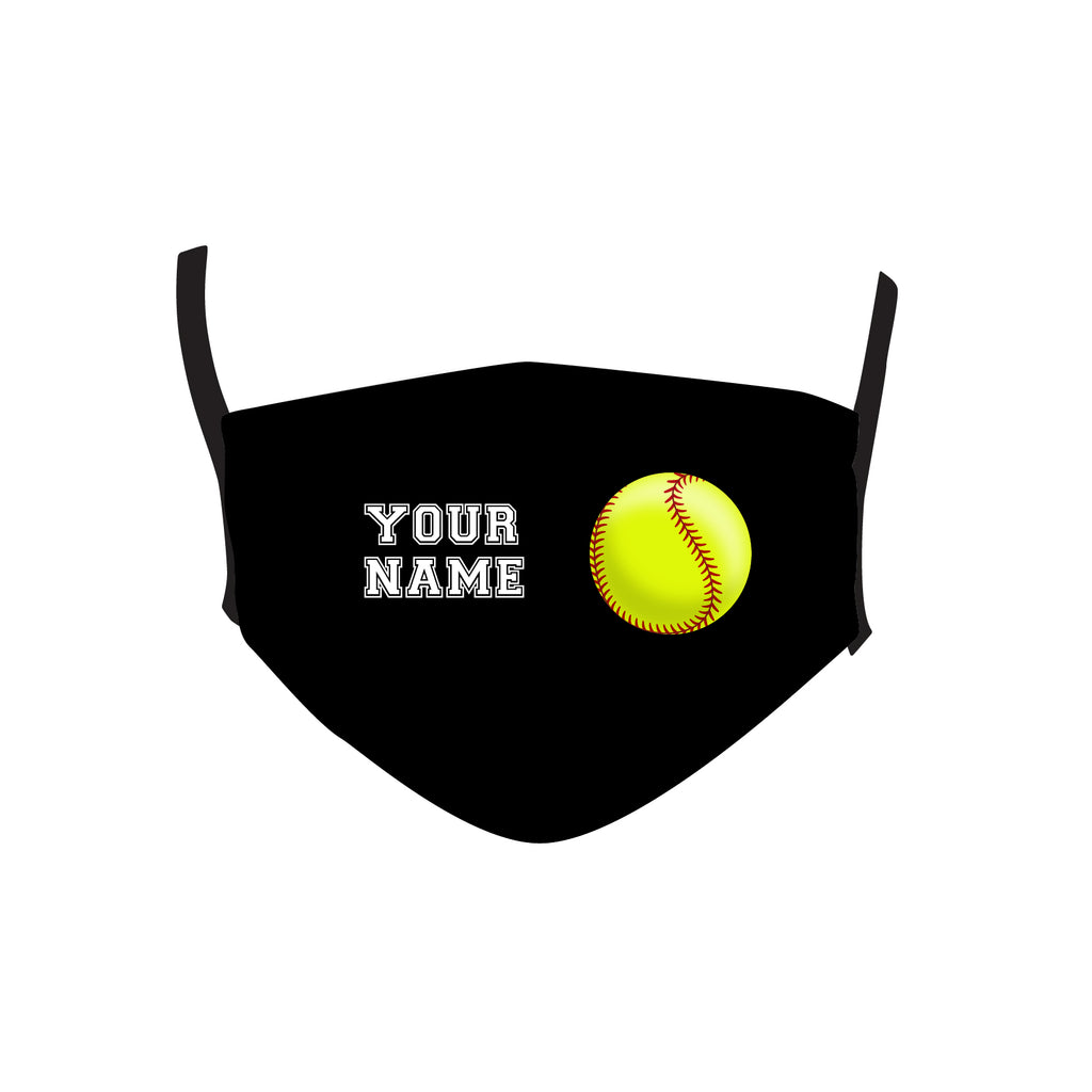 PERSONALIZED SOFTBALL MASKS