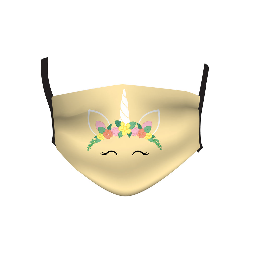 YELLOW UNICORN MASK