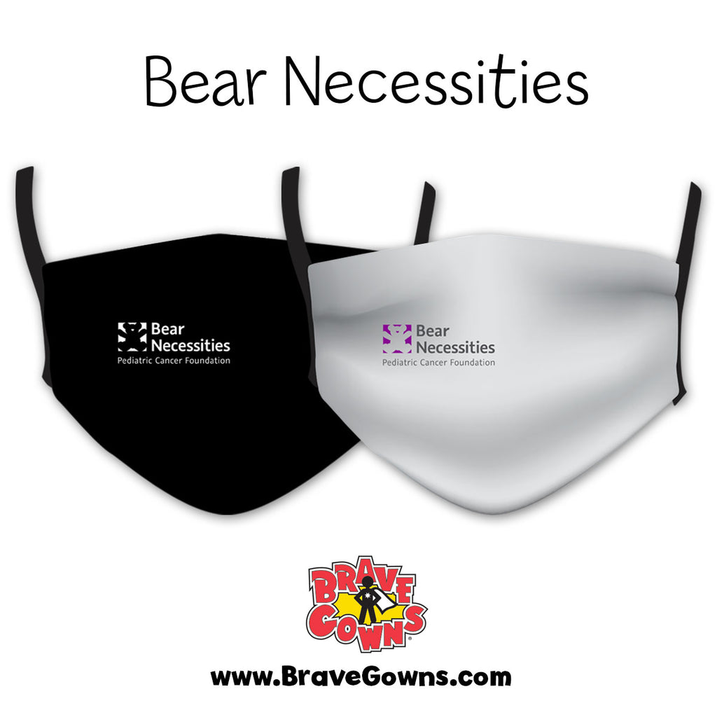 BEAR NECESSITIES PEDIATRIC CANCER FOUNDATION MASKS