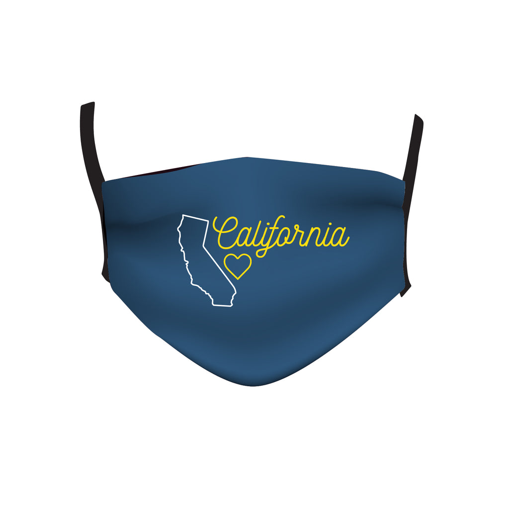 CALIFORNIA HEART MASK