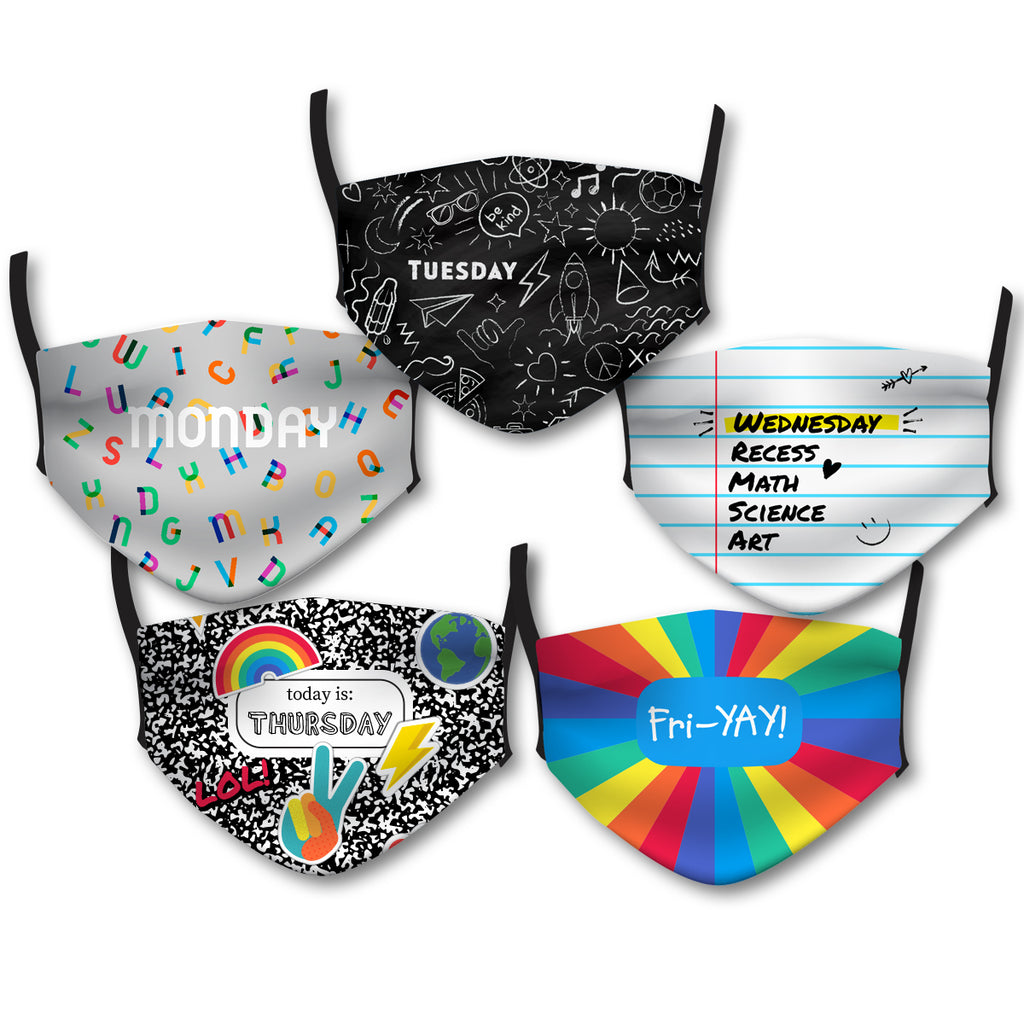 3 LAYER BACK TO SCHOOL MASKS