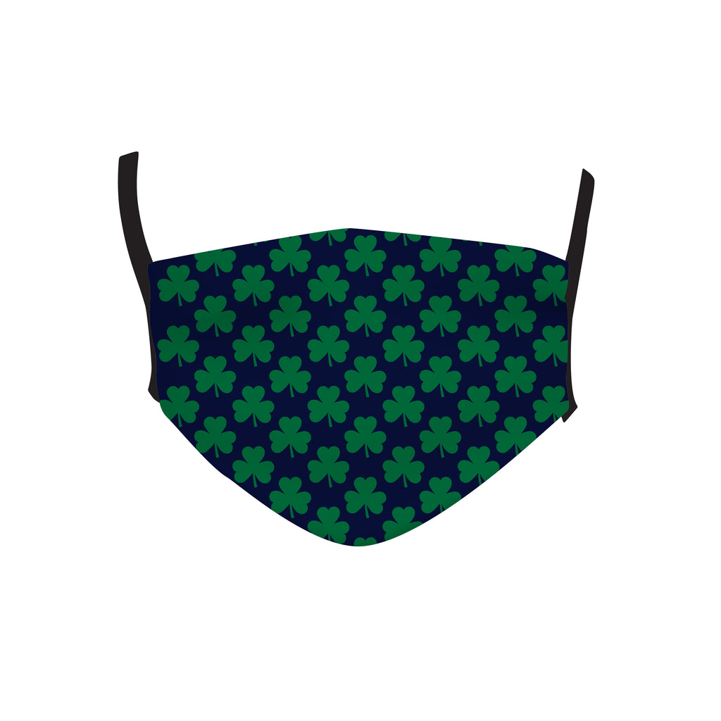 NAVY SHAMROCK MASK