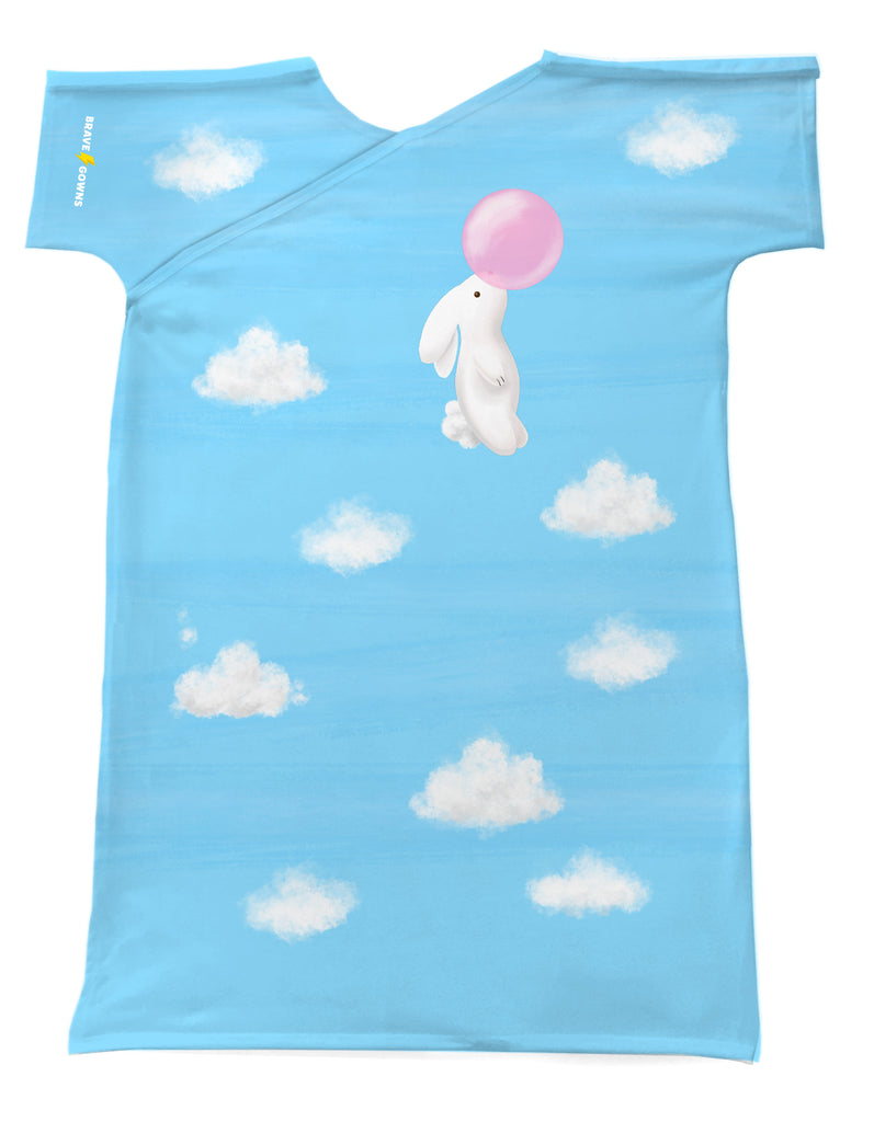 FLOATING BUNNY GOWN