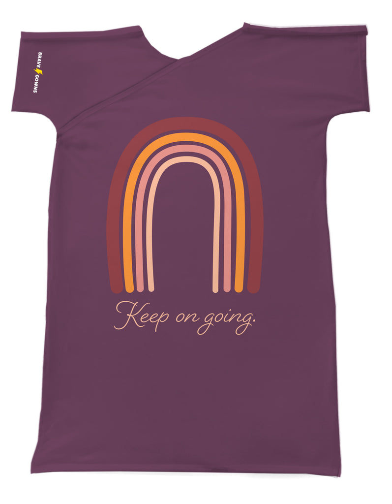 CHARLIE'S VILLAGE KEEP GOING RAINBOW GOWN