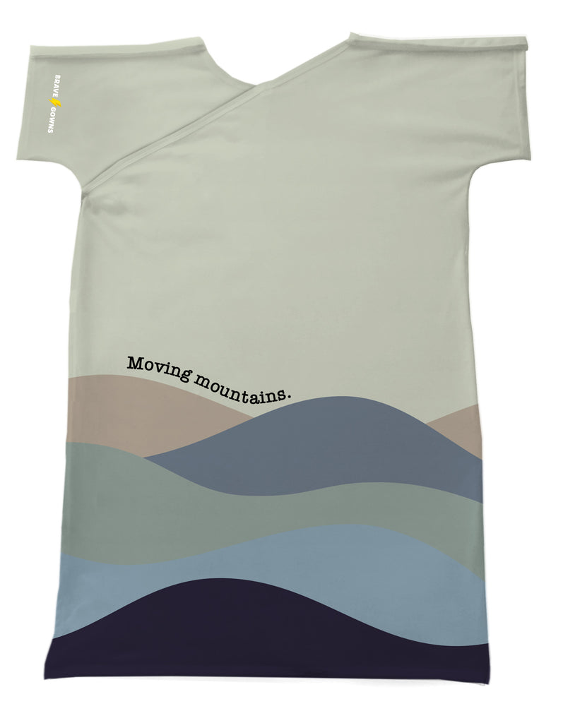 CHARLIE'S MOVING MOUNTAINS GOWN