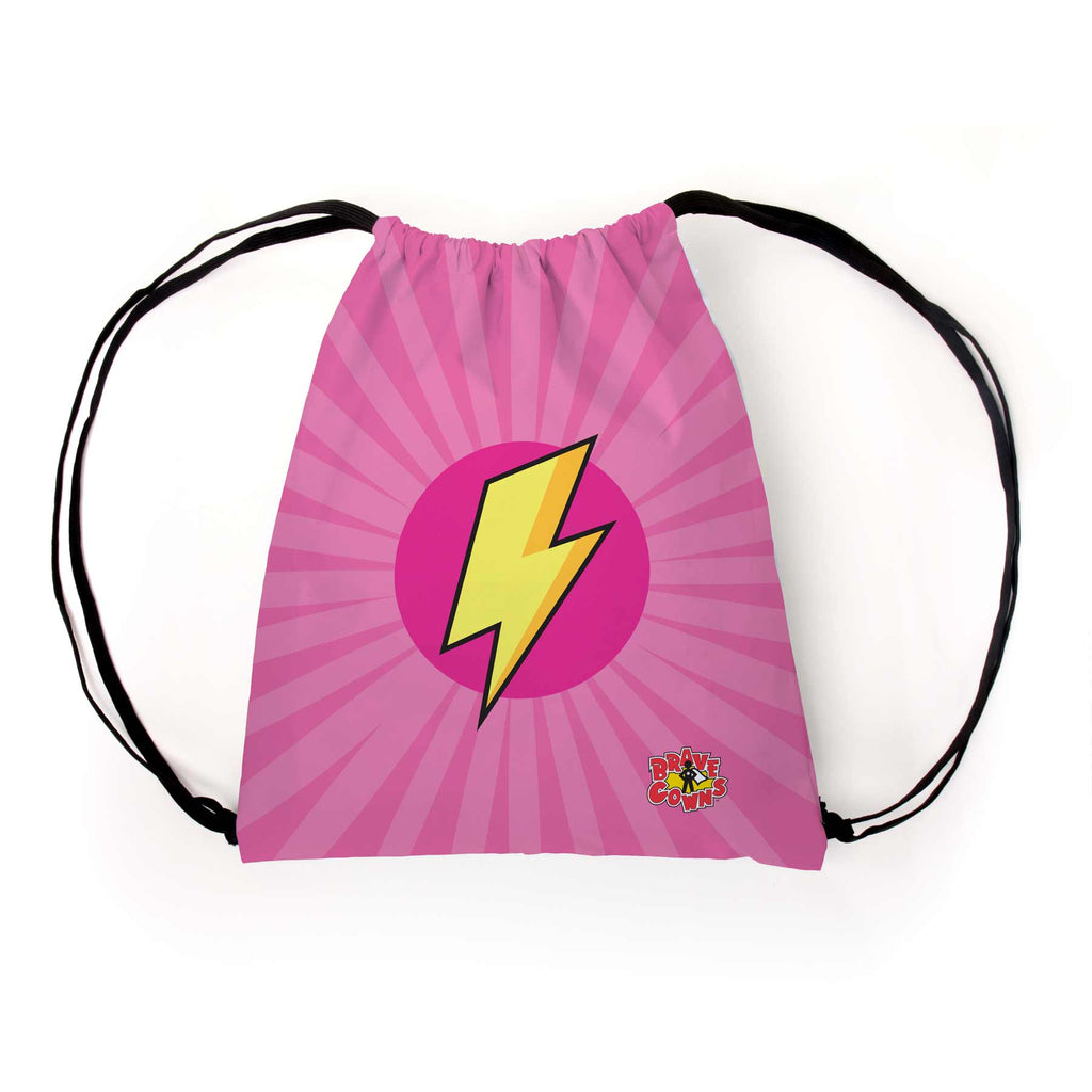 PINK SUPERHERO BACKPACK