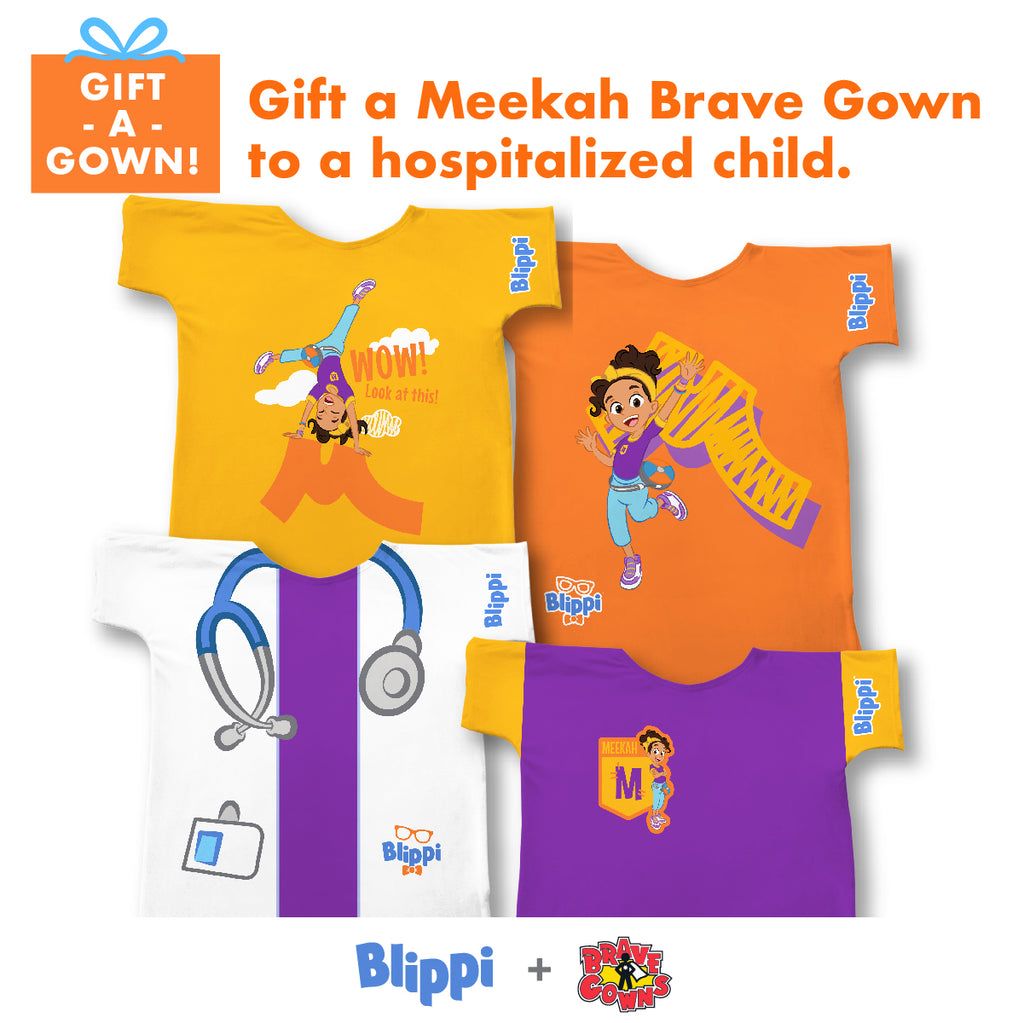 Sponsor a Meekah Brave Gown for a Hospitalized Child