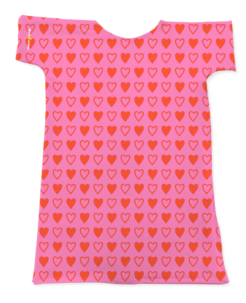 PINK HEART BRAVE GOWN