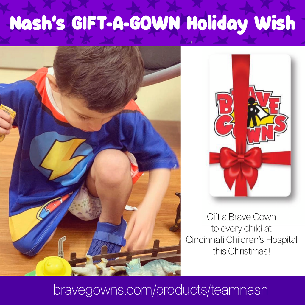 TEAM NASH'S GIFT-A-GOWN HOLIDAY WISH!