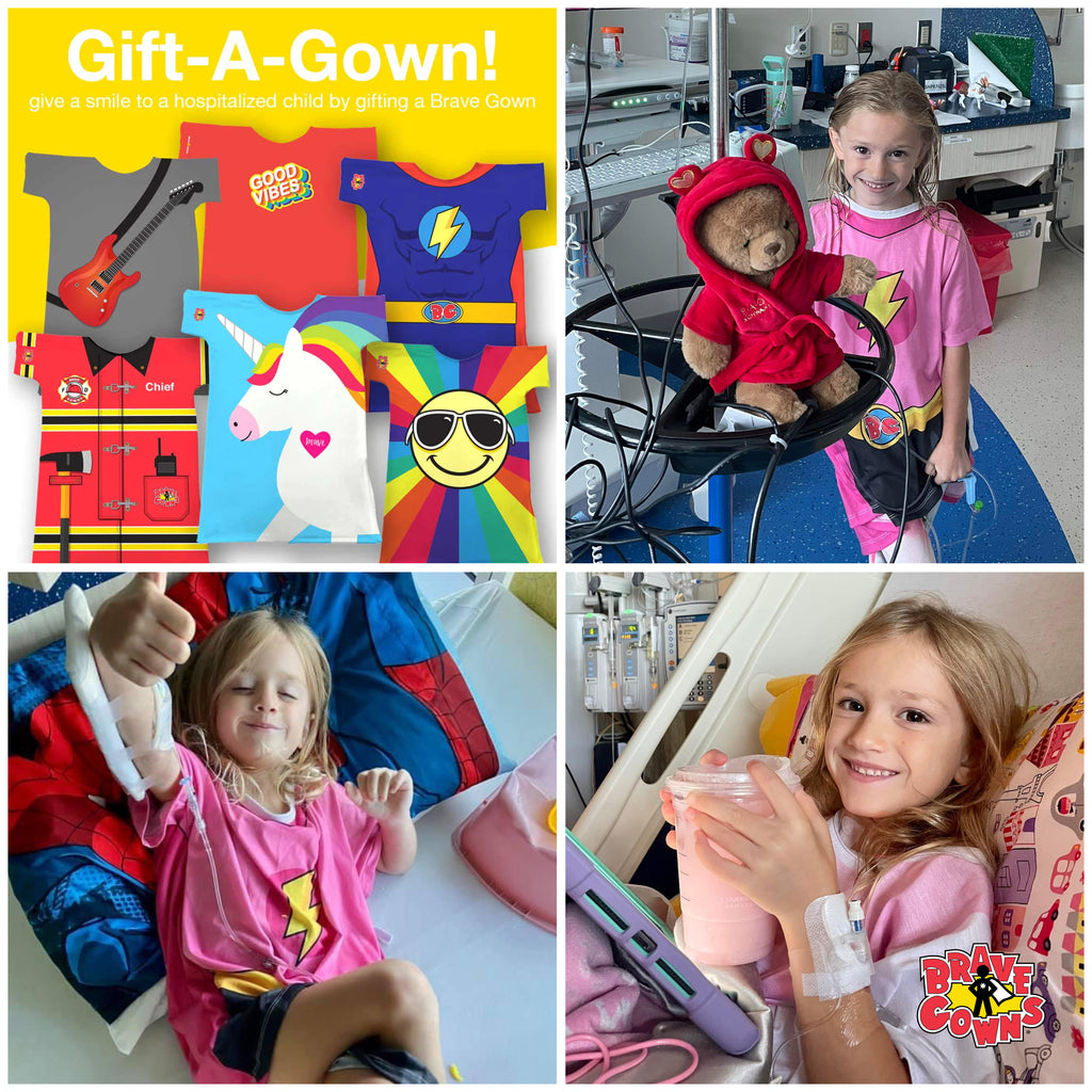 Help Zoe Gift Brave Gowns to Her Friend's at Mott's Children's Hospital