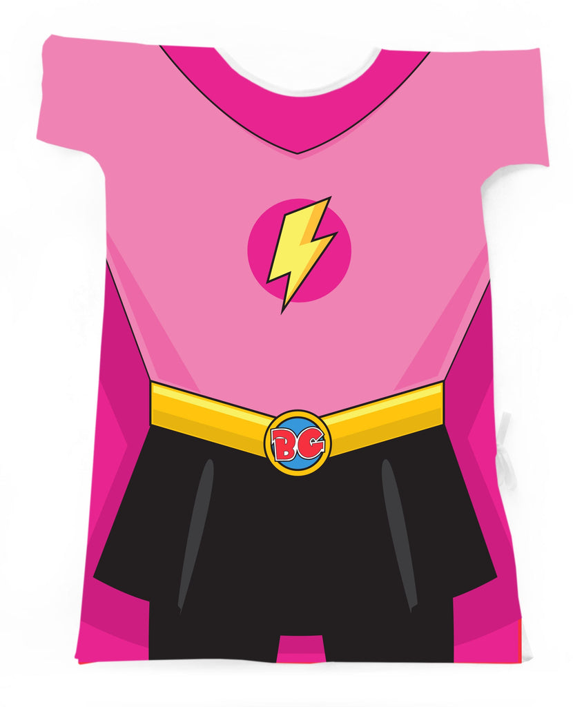 PINK SUPERGIRL DOLL GOWN