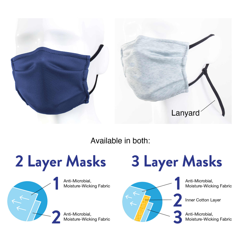 HEATHER GRAY MASK