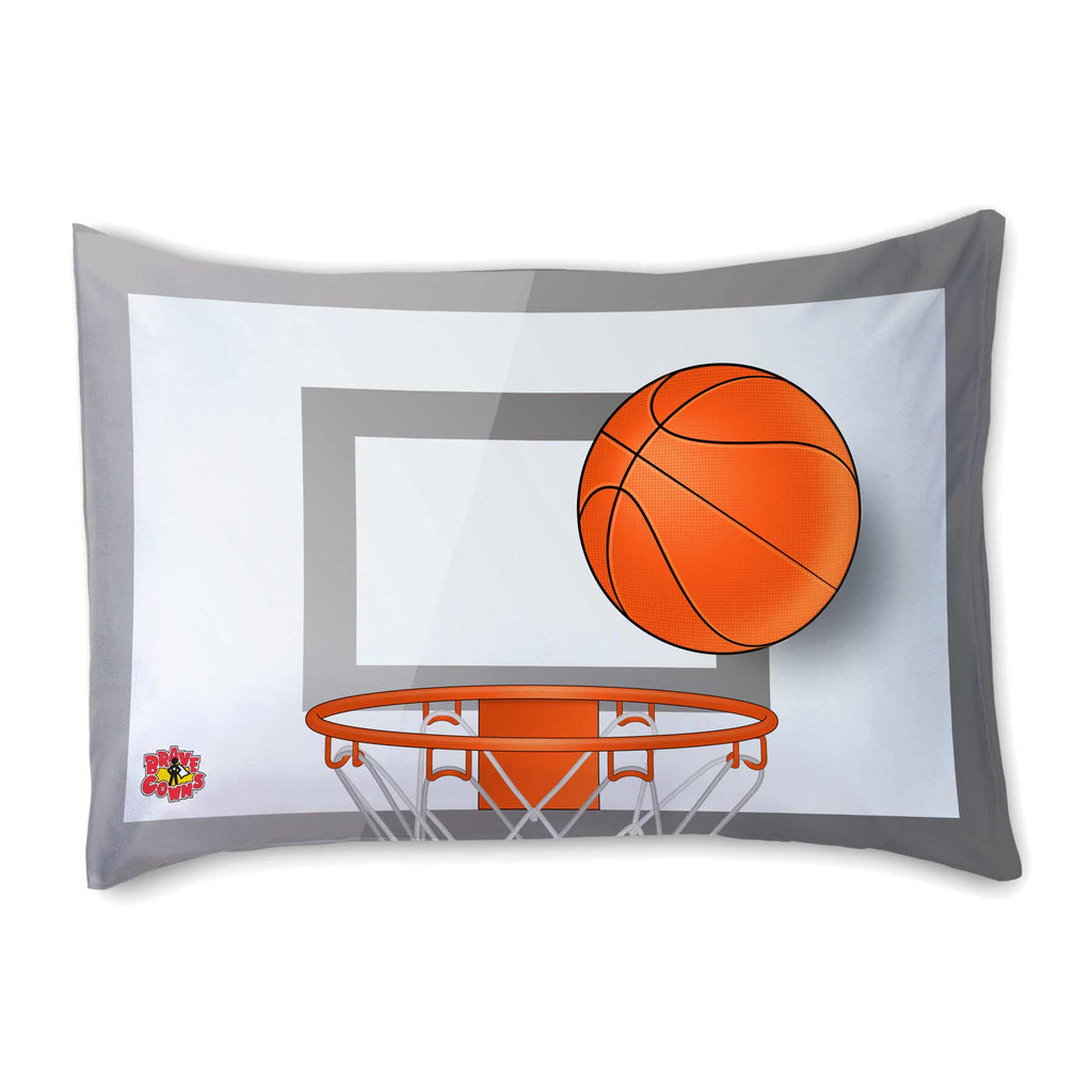 BASKETBALL HOOP PILLOWCASE