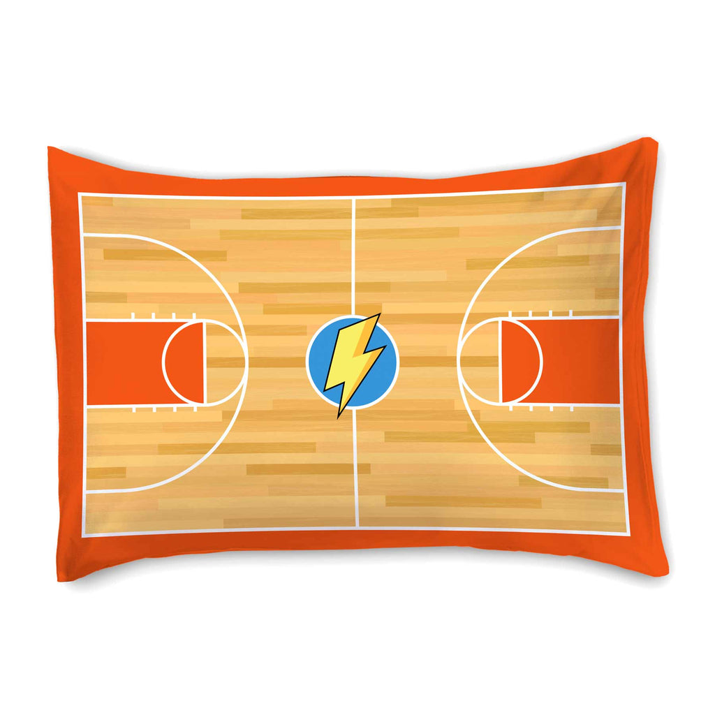 BASKETBALL HOOP PILLOWCASE