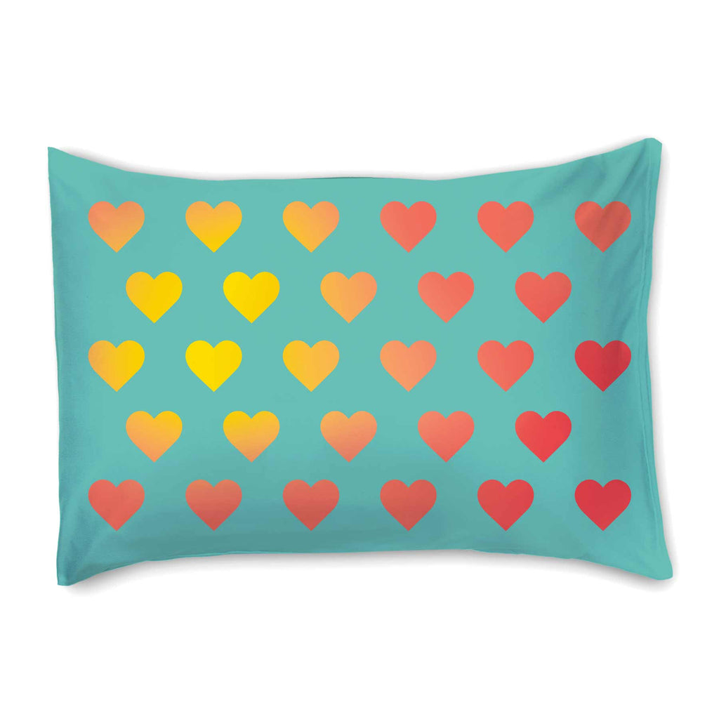 Live With Heart Reversible Pillowcase