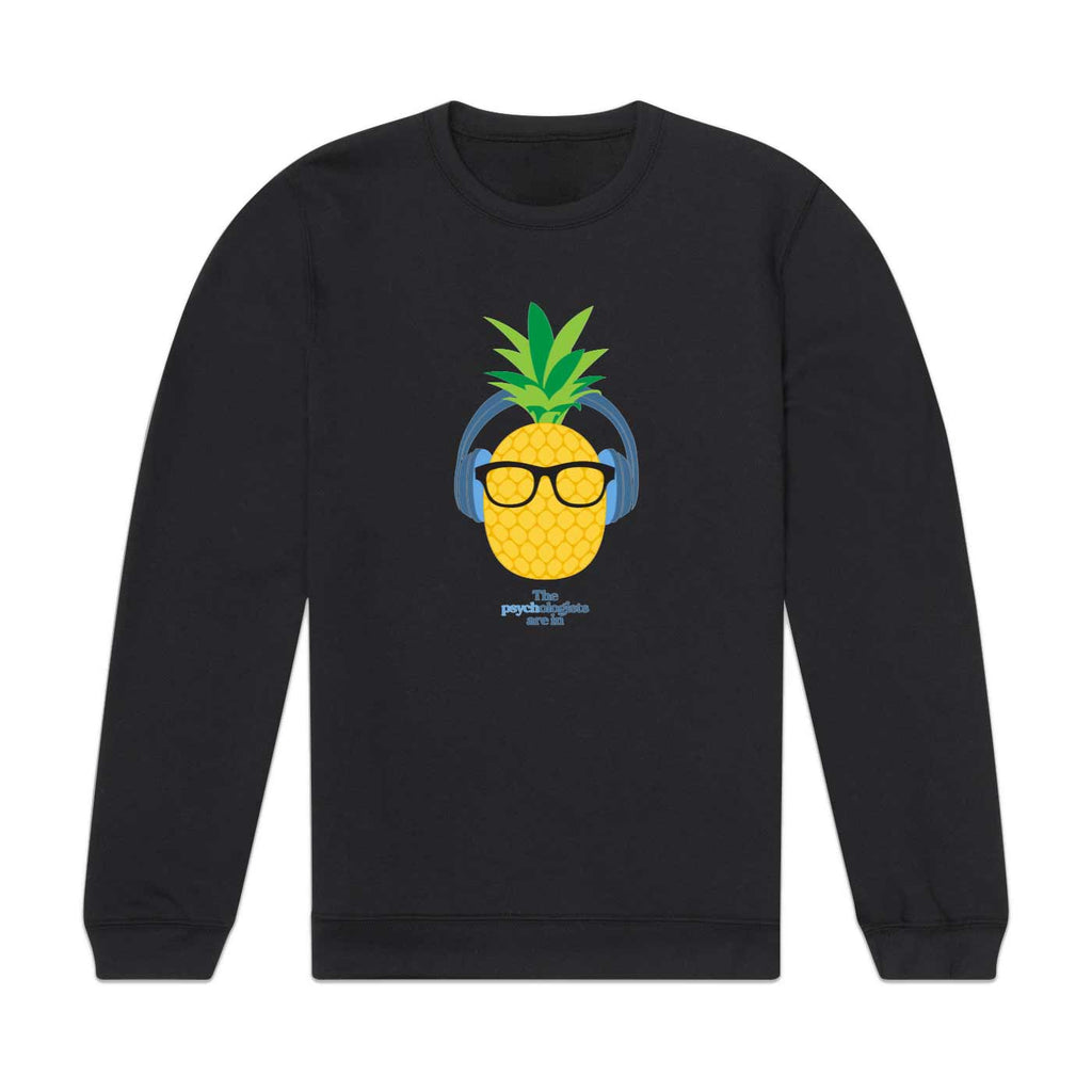 The Podcast Pineapple White Crewneck Sweatshirt