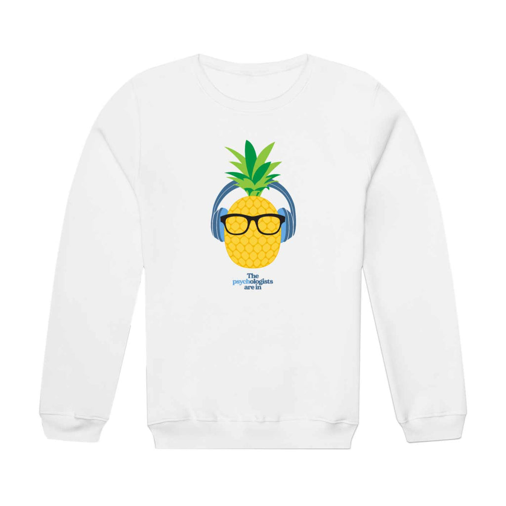 The Podcast Pineapple Black Crewneck Sweatshirt