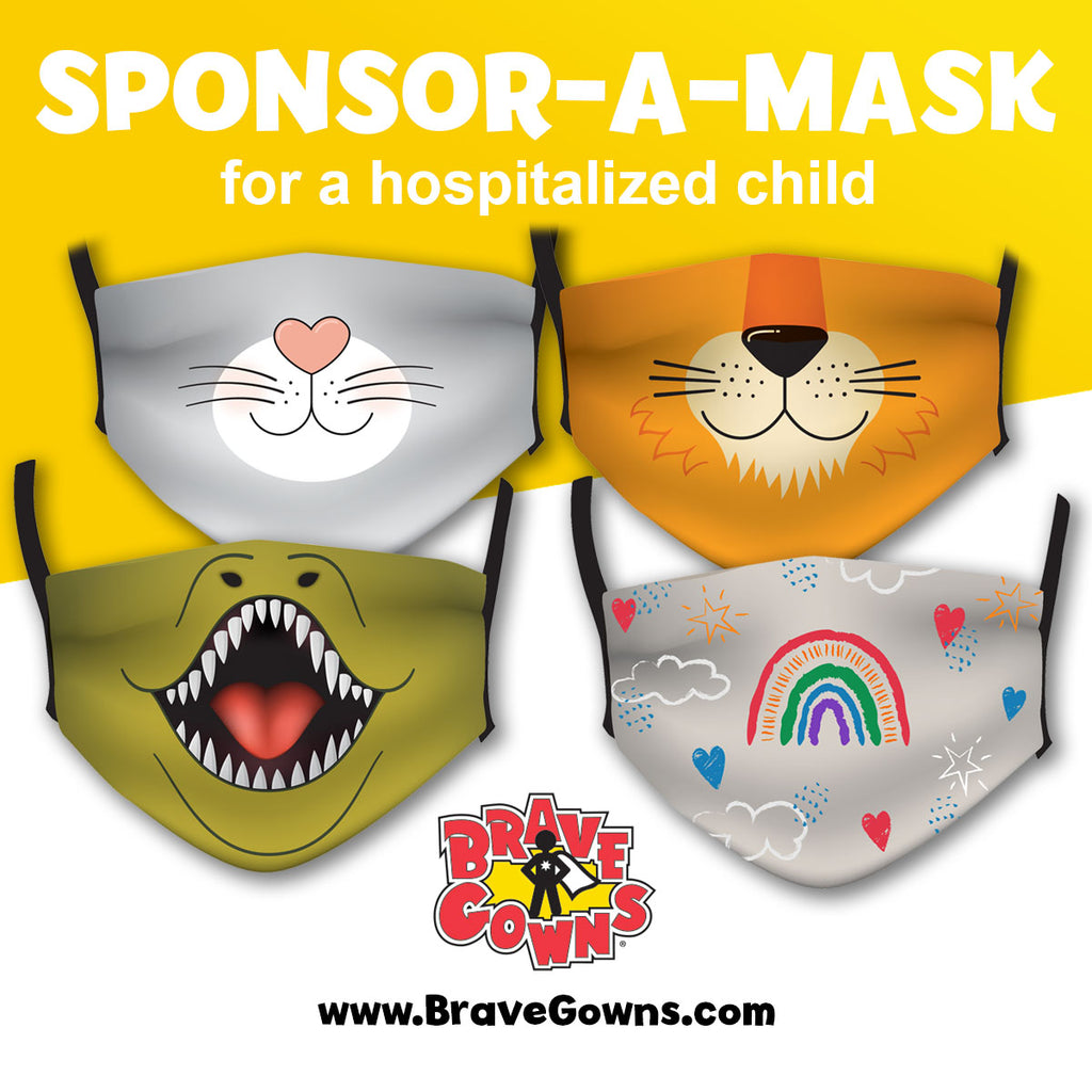 SPONSOR A MASK WITH THE DANCING DOC TO SPREAD JOY TO HOSPITALIZED CHILDREN