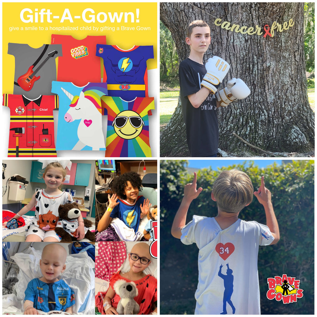 Help TJ Gift Brave Gowns to Children at New Orleans Children's Hospital