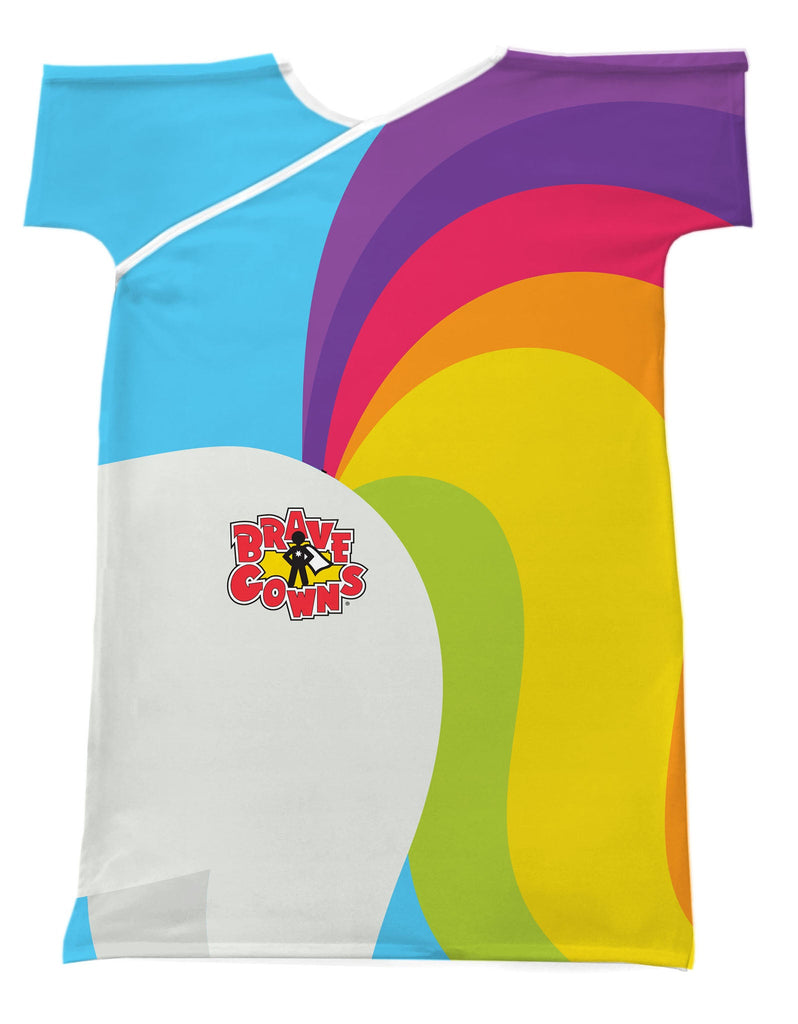 RAINBOW UNICORN DOLL GOWN